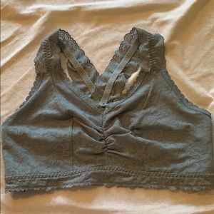 Cacique blue lace bralette 14/16